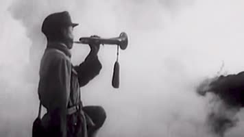 吹号角战场冲锋