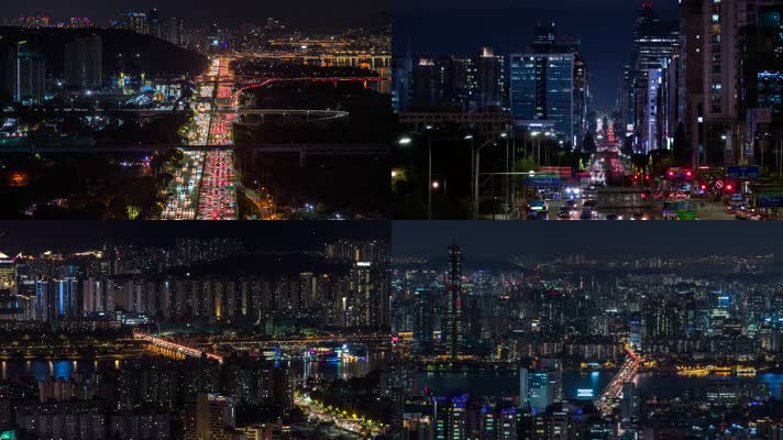 【4K】首尔夜景