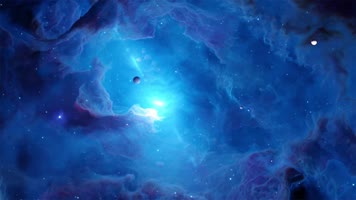 震撼行星星球星云星体穿梭