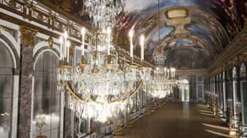 三维动画欧洲富丽堂皇宫殿皇宫