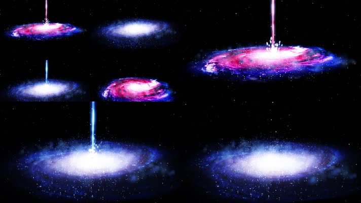 粒子宇宙星云星球