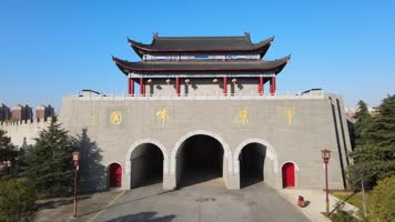 航拍中国古建之亚洲最大寺庙南海禅寺