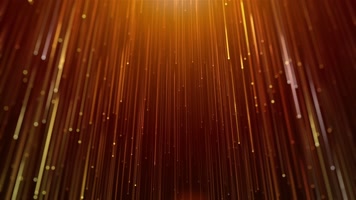 金色光线粒子舞台背景