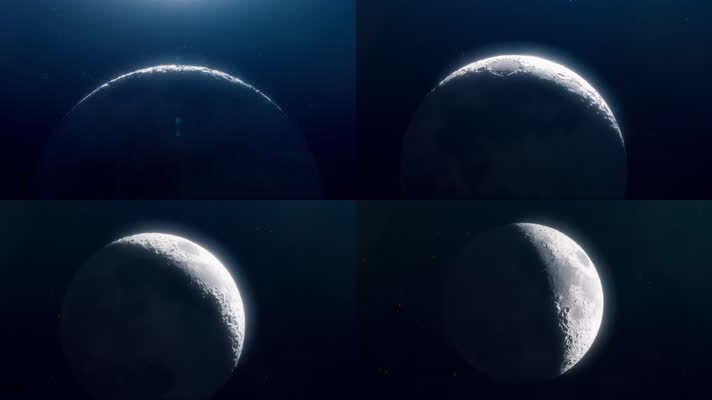 【4K】月球
