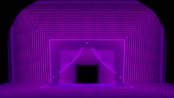 紫色几何图形舞台背景