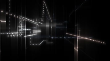 粒子格局光效线条结合数字_快速