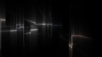 粒子格局光效线条_穿梭生长