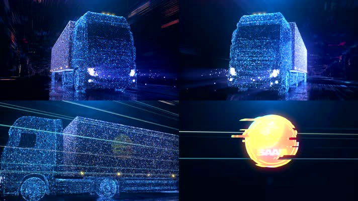 极速货车闪现LOGO包含音效