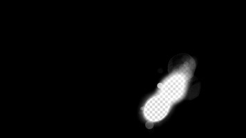 光斑浸透转场带通道