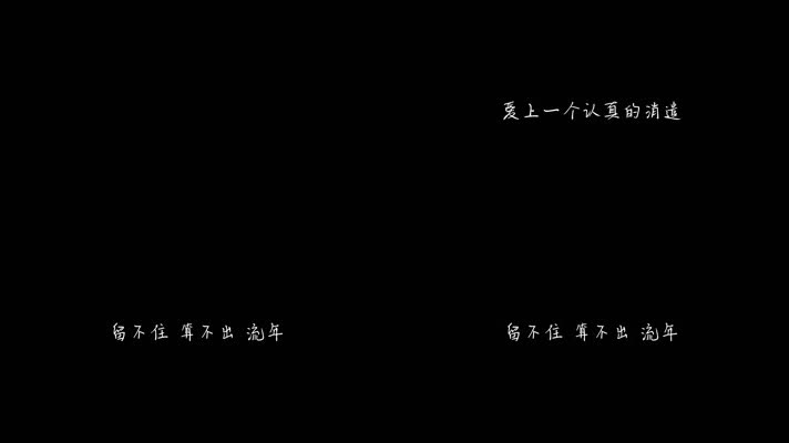 流年 - 王菲（1080P）