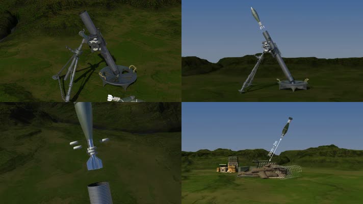 迫击炮射击原理