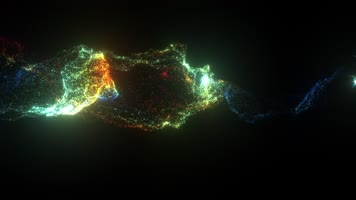 七彩粒子星云01 七彩粒子星云01