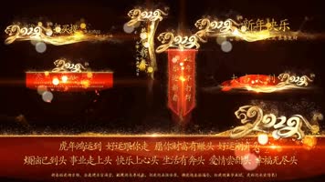 字幕条虎年字幕条人名条