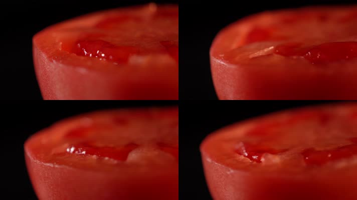切开的西红柿瓤 (2)