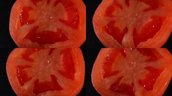 微距番茄种子番茄果肉 (3)