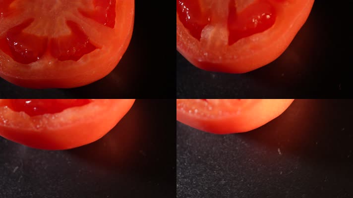 微距番茄种子番茄果肉 (2)
