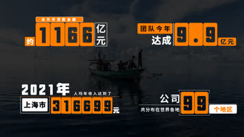 简洁数字滚动字幕【无插件】