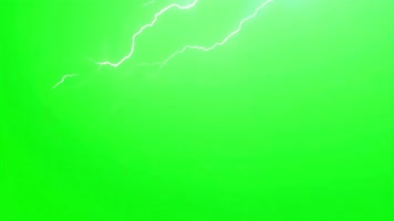 闪电绿屏
