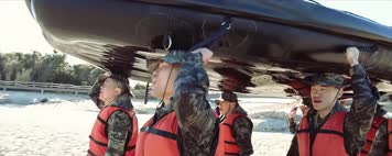 军事抢滩登陆军演实拍