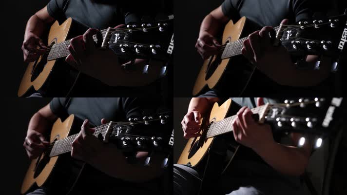 【4K】弹吉他