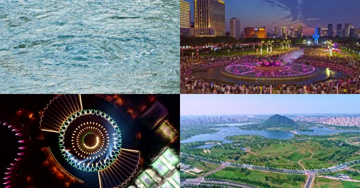 济南航拍延时大全4K