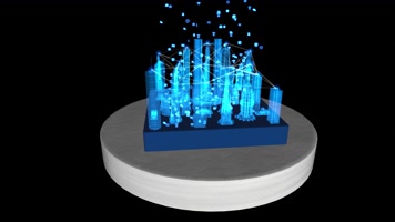 3D全息影像城市投影展台