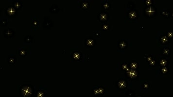 4k星空星光闪烁视频素材带通道动态粒子素材