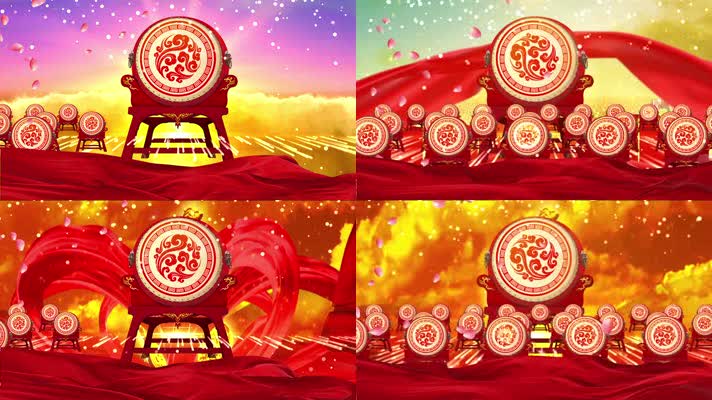 大气开场舞鼓舞