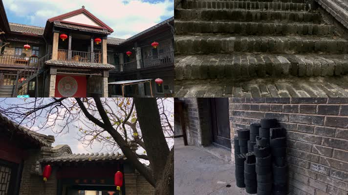 实拍闯关东民国风格影视基地