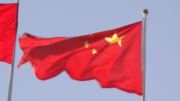 人民大会堂外景+散会人流