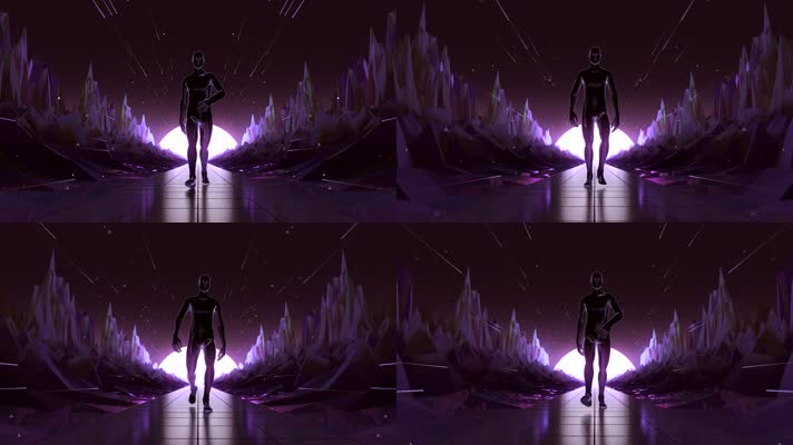 【4K】行走的人VJ