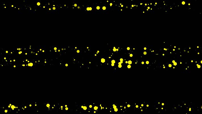 六边形遮罩边框前景装饰视频带通道