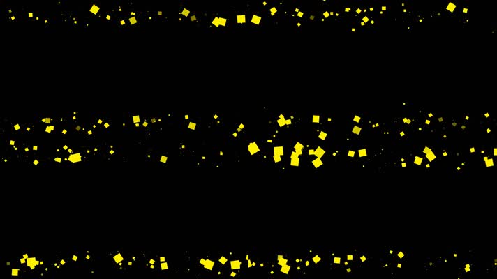 正方形方形遮罩边框前景装饰视频带通道