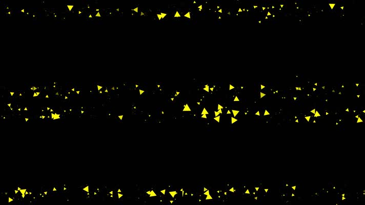 三角形遮罩边框前景装饰视频带通道