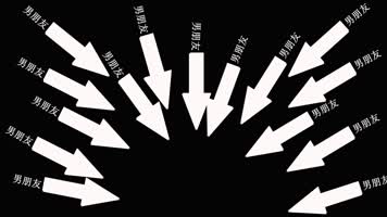 可爱恶搞男朋友视频素材