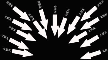 可爱恶搞女朋友视频素材