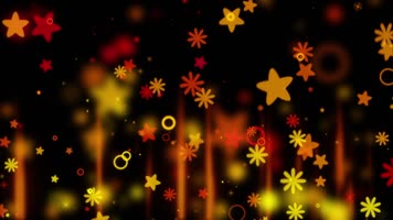 粒子唯美的梦幻飘动背景