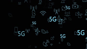 5G科技粒子视频素材带通道 5G科技粒子视频素材带通道