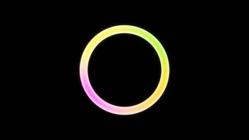 圆形缩放特效动画循环带通道