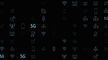 5G科技粒子动画背景 5G科技粒子动画背景