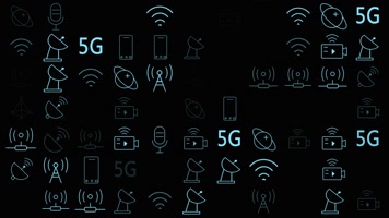 5G科技粒子特效视频背景 5G科技粒子特效视频背景