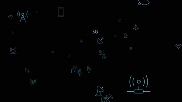 5G科技粒子上升动画带通道 5G科技粒子上升动画带通道