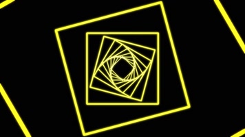 3D方形隧道视频带通道