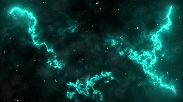 青色科幻宇宙空间背景视频