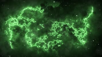 绿色科幻宇宙空间背景视频