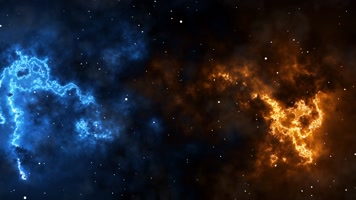 电影视觉科幻太空场景效果视频