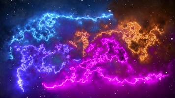 震撼壮观的宇宙星云背景视频