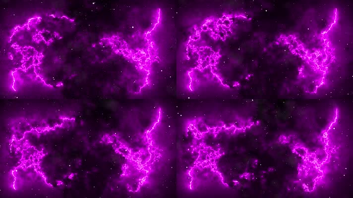 幻想唯美外星空间舞台背景视频