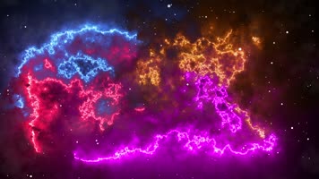 酷炫科幻宇宙太空场景视频