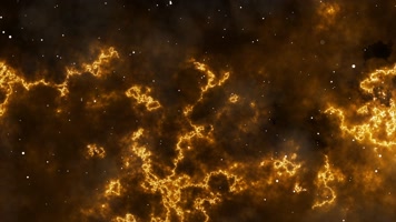 橙色科幻宇宙空间背景视频